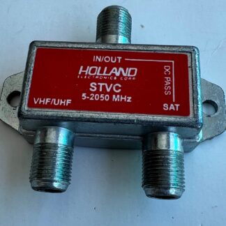 LOT OF 2  Holland STVC  5-2050MHz  Diecast Sat Cable TV  Splitter