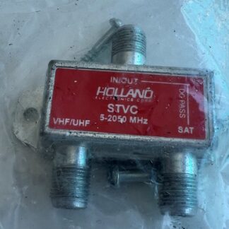 NEW  LOT OF 2   Holland STVC  5-2050MHz  Diecast Sat Cable TV  Splitter