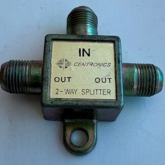 LOT OF 2  CENTRONICS 241   5-900MHz   2-Way  Sat Cable TV   Splitter