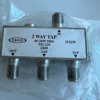 NEW NAS 212238  40-2050MHz  24dB  T02-224  2-Way  Satellite Cable TV  Splitter