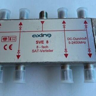 AXING SVE 8   8-Fach Sat-Verteiler Splitter 5-2400MHz