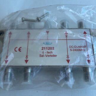 NEW NAS 211202  8-Fach Sat-Verteiler Splitter 5-2400MHz