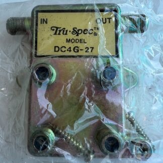 New Lot Of 2 - Tru-Spec DC4G-27 Multi-Tap 4 -Way Coaxial Splitter