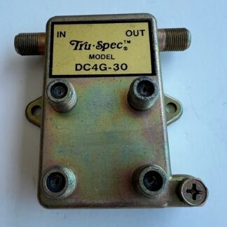 Lot Of 2 - Tru-Spec DC4G-30 Multi-Tap 4 -Way Coaxial Splitter