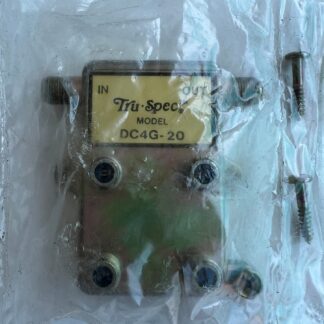 New Lot Of 2 - Tru-Spec DC4G-20 Multi-Tap 4 -Way Coaxial Splitter