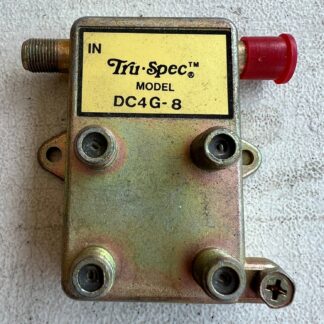 Lot Of 2 - Tru-Spec DC4G-8 Multi-Tap 4 -Way Coaxial Splitter