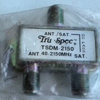 New Lot Of 2  Tru-Spec  TSDM-2150  40-2150MHz  Splitter