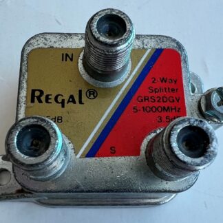 Lot Of 2  Regal  GRS2DGV  5-1000MHz  110dB  2-Way Splitter