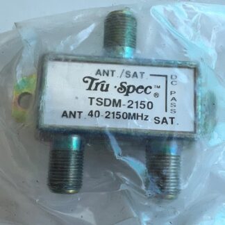 New Lot Of 2 NEW  Tru-Spec  TSDM-2150   40-2150MHz  Splitter