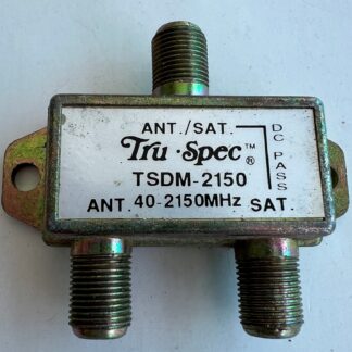 Lot Of 2    Tru-Spec  TSDM-2150   40-2150MHz  Splitter
