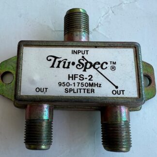 Lot Of 2   Tru-Spec  HFS-2   950-1750MHz  Splitter