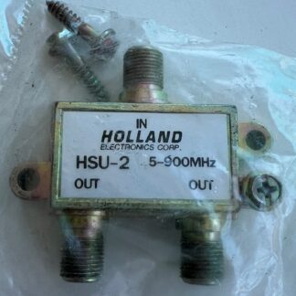 NEW  Lot Of 2   Holland  HSU-2   5-900MHz  Splitter