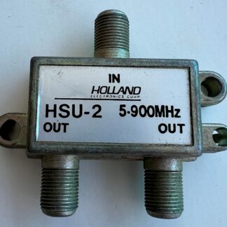 Lot Of 2   Holland  HSU-2   5-900MHz  Splitter