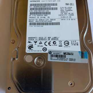 Hitachi 160GB HDD HP P/N: 588596-002 0F13650 7200 RPM SATA 3.0 Gb/s