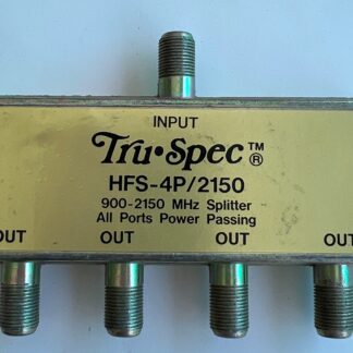 Tru-Spec HFS-4P/2150  900–2150MHz  Splitter All Posts Power Passing