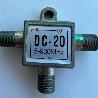 LOT OF 2    DC-20   5-900MHz   2-Way  Sat Cable TV   Splitter