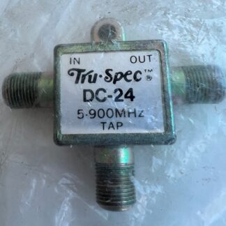 NEW   LOT OF 2    Tru-Spec  DC-24   5-900MHz   2-Way  Sat Cable TV   Splitter