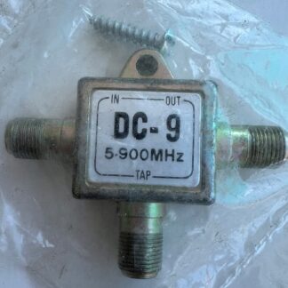 NEW    LOT OF 2     DC-9   5-900MHz   2-Way  Sat Cable TV   Splitter