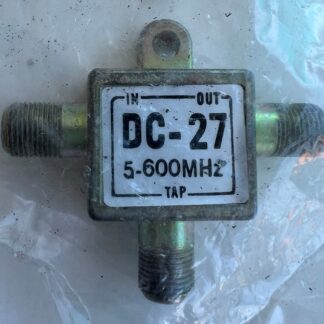 NEW   LOT OF 3     DC-27   5-600MHz   2-Way  Sat Cable TV   Splitter