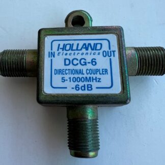 LOT OF 3  Holland  DCG-6   5-1000MHz Directional Coupler   2-Way    Splitters