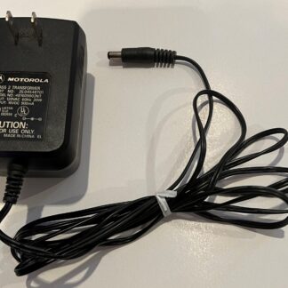 Motorola 2504548T01 481609OO3NT Class 2 Adapter 120VAC 60Hz 20W 16VDC 900mA