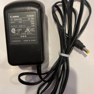 Canon K30081 Power Supply AC Adapter AD-300 Output 13.5V Input 120V 60Hz 28W