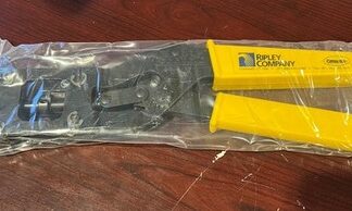 NEW Ripley CableMatic 5C-Crimp Round Compression Tool Connectors Compression
